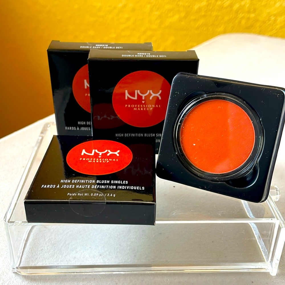 Never used NYX High Definition Blush in color Double Dare